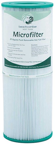 Beachcomber spa filter voor Beachcomber Hot Tub, afm. 25SqFt