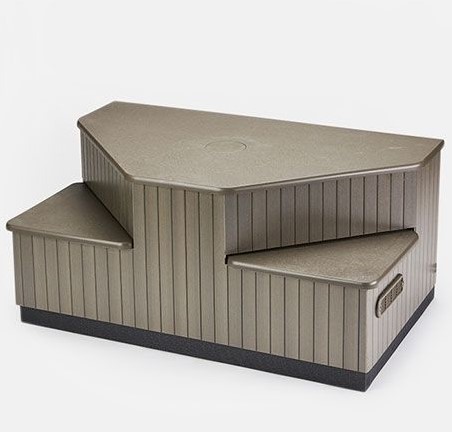 STEP-PP TIERED/EBONY ENVIRO