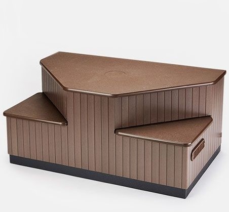 STEP-PP TIERED/WALNUT ENVIRO