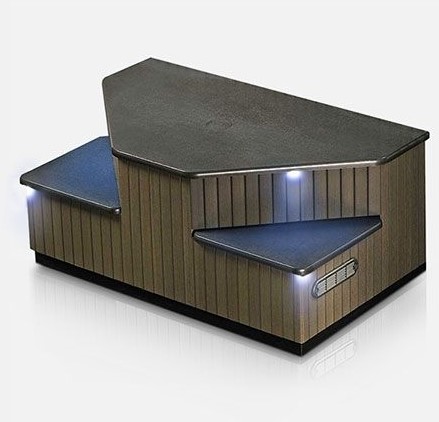 STEP-PP TIERED/EBONY ENVIRO