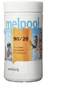 90/20 chloortabletten voor spa, langzaam oplossend, voor desinfectie, 1 kg