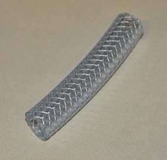 BRAIDED VINYL - 3/8" CLEAR p/feet