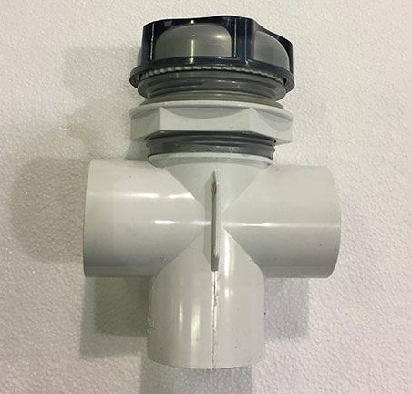 2" T/A RFM.VALVE 2-TONE, BRITEW (rfm knop met binnenwerk)