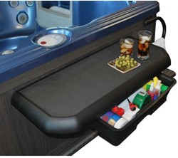 Smartbar, tafeltje met lade voor bevestiging aan hottub