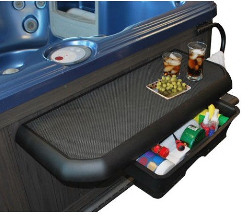 Smartbar, tafeltje met lade voor bevestiging aan hottub